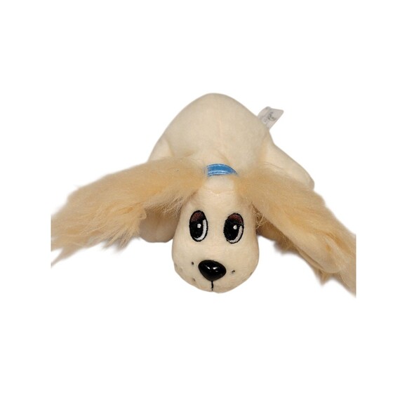 MATTEL Pound Puppy Cocker Spaniel 6" Plush Stuffed Animal Bean 2004 Blue Collar - Picture 1 of 9